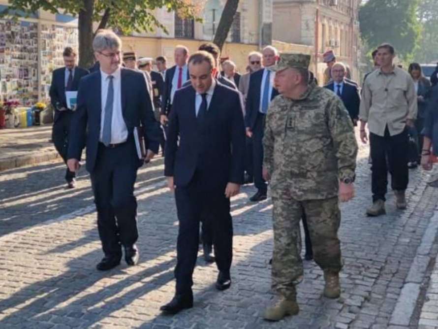 Зліт міністрів оборони: окрім Шапсса, до Києва прибув голова оборонного відомства Франції