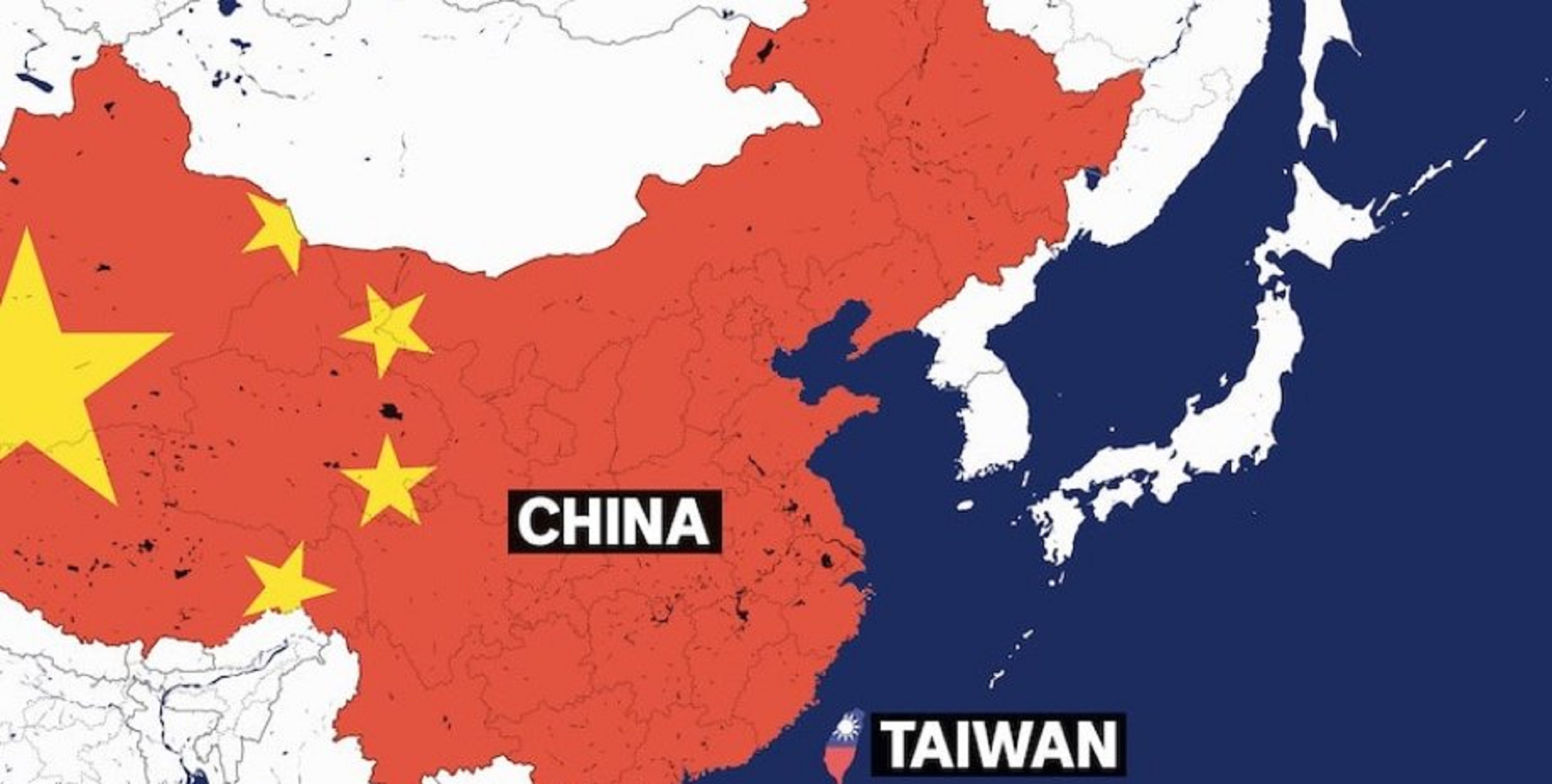 Тайвань захватили. Тайвань и Китай конфликт карта. Китай против Тайваня. Китай и Тайвань на карте.